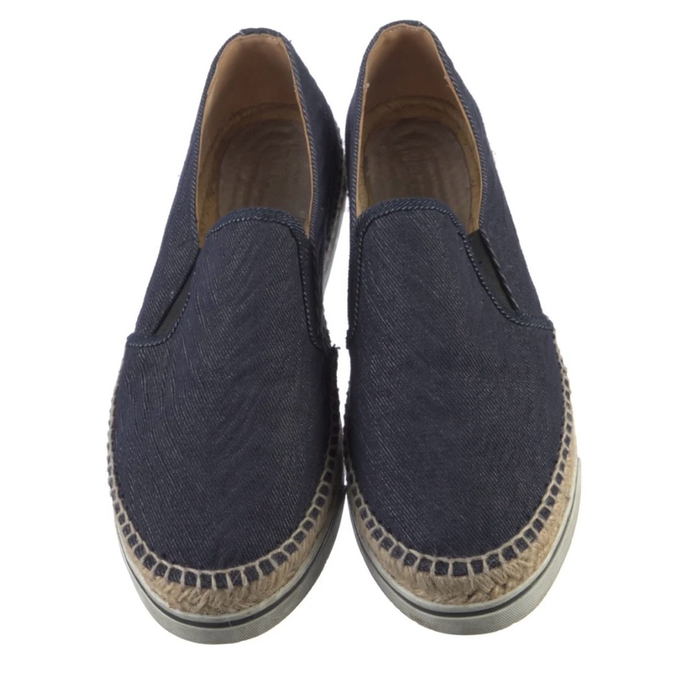 Jimmy Choo Denim Espadrille Sneakers - Size 36 1/2